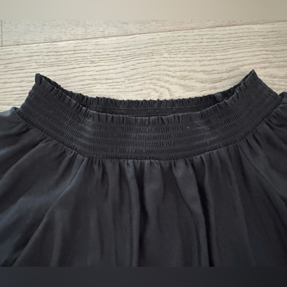 Ramy Brook Black Lace Trim Blouse size L - Picture 4 of 12